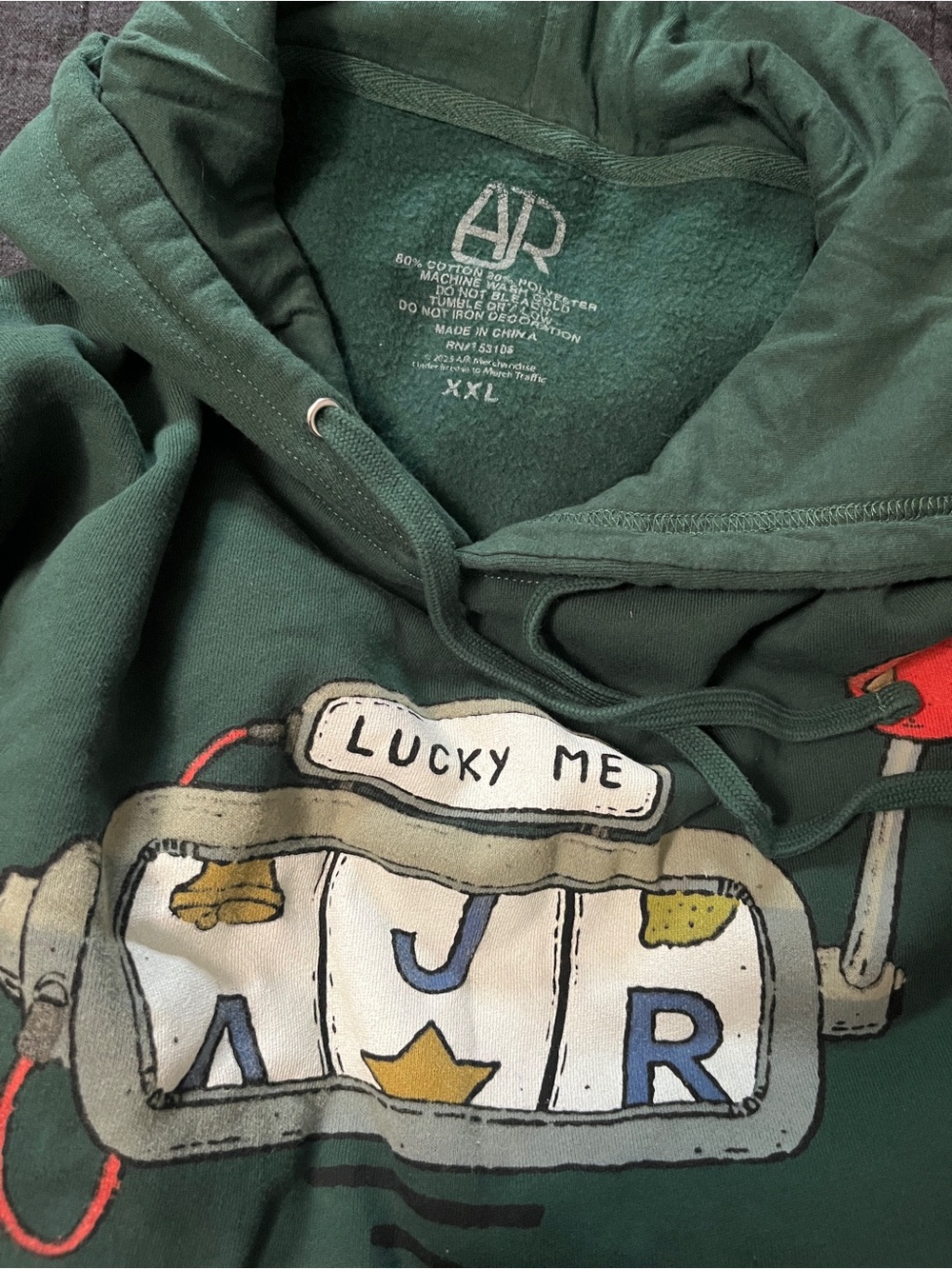 AJR Somewhere In The Sky Tour Green Hoodie